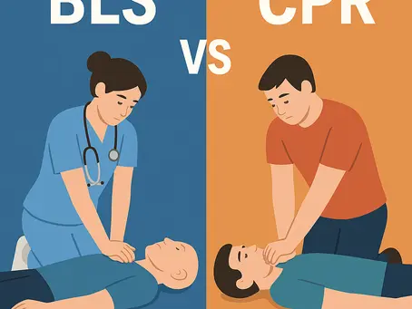 BLS Provider CPR VS General Public CPR