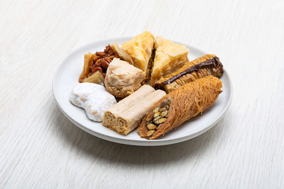 Assortment of Baklava