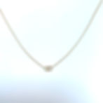 Miniature : Collier « Lien» or blanc