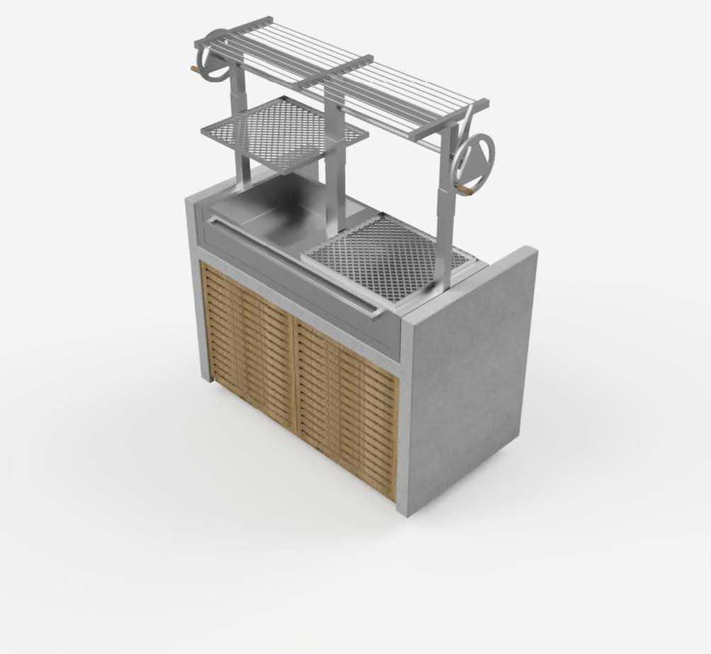 W+R OX GRILL CLASSIC unit c/w Ox Grill