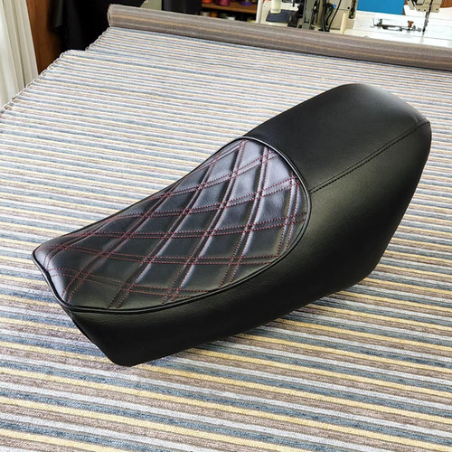 RD400/ダブルステッチダイヤキルティング張替え+アンコ抜き加工+