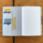 Still Water Bindery Natural/Blue Journal Exposed Sewingater Bindery Natural Journal Exposed Sewing #