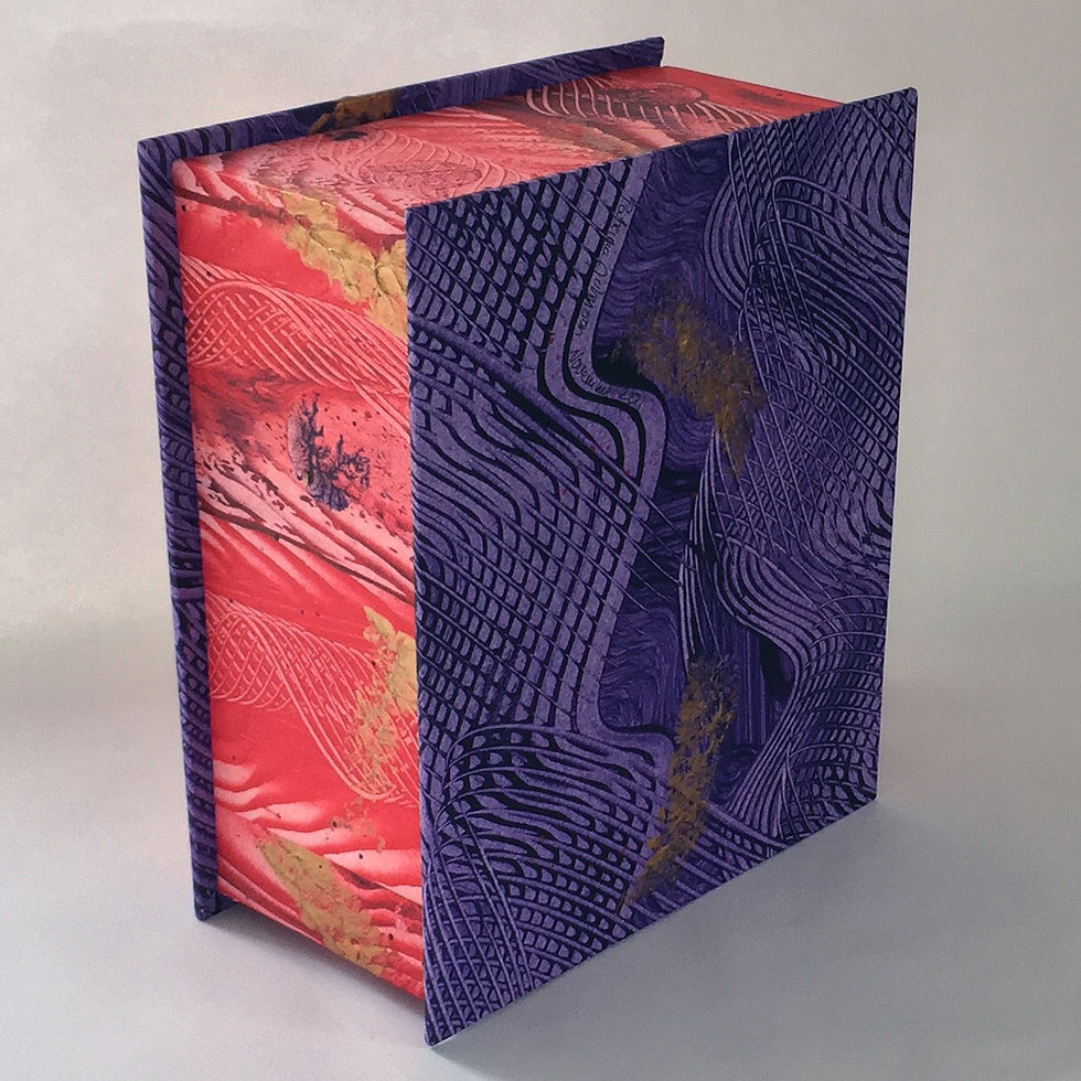Red & Purple Decorative Box