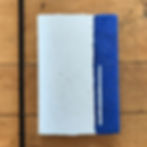 Still Water Bindery Natural/Blue Journal Exposed Sewing