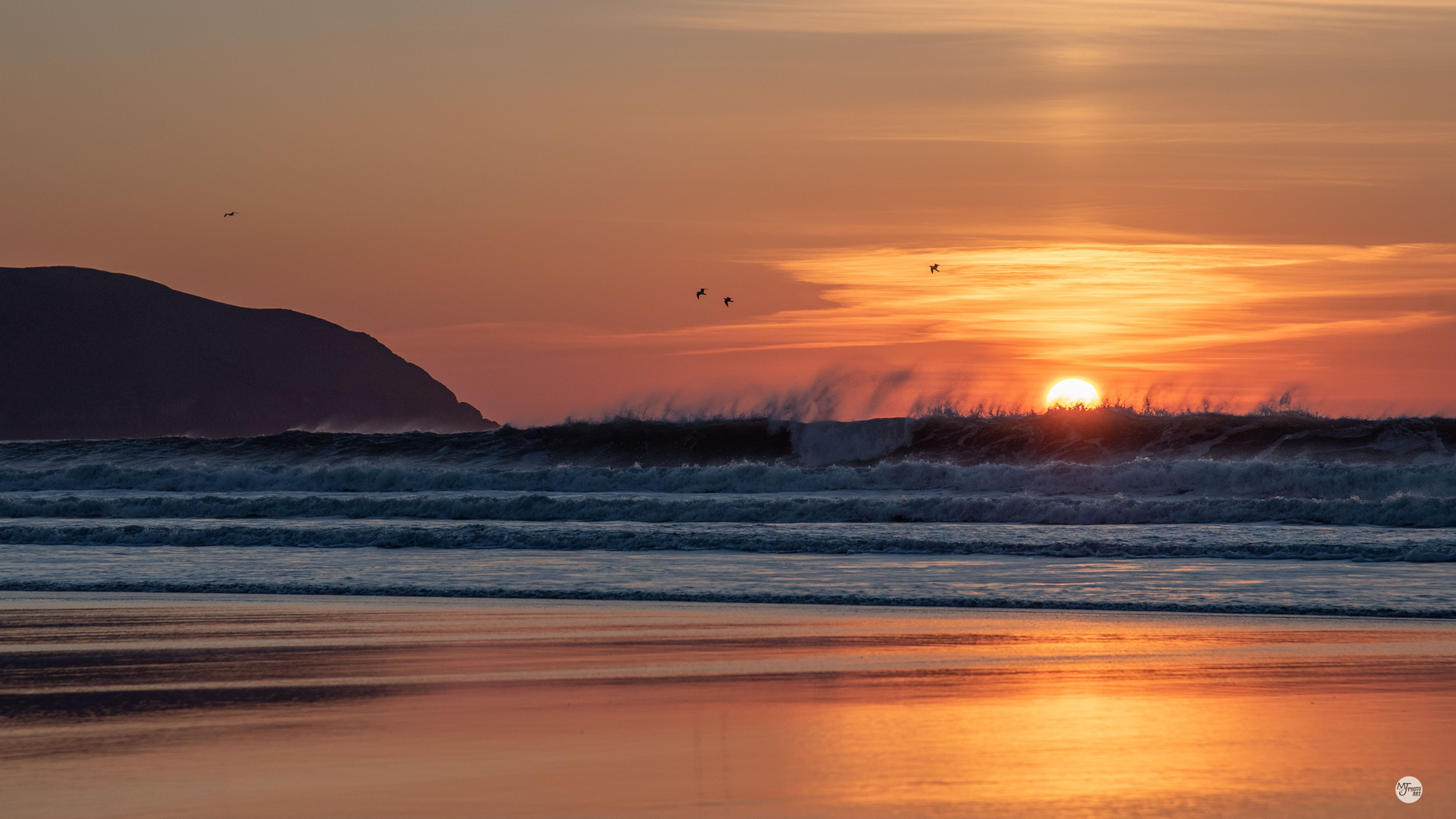 Fire and Water over Baggy Point