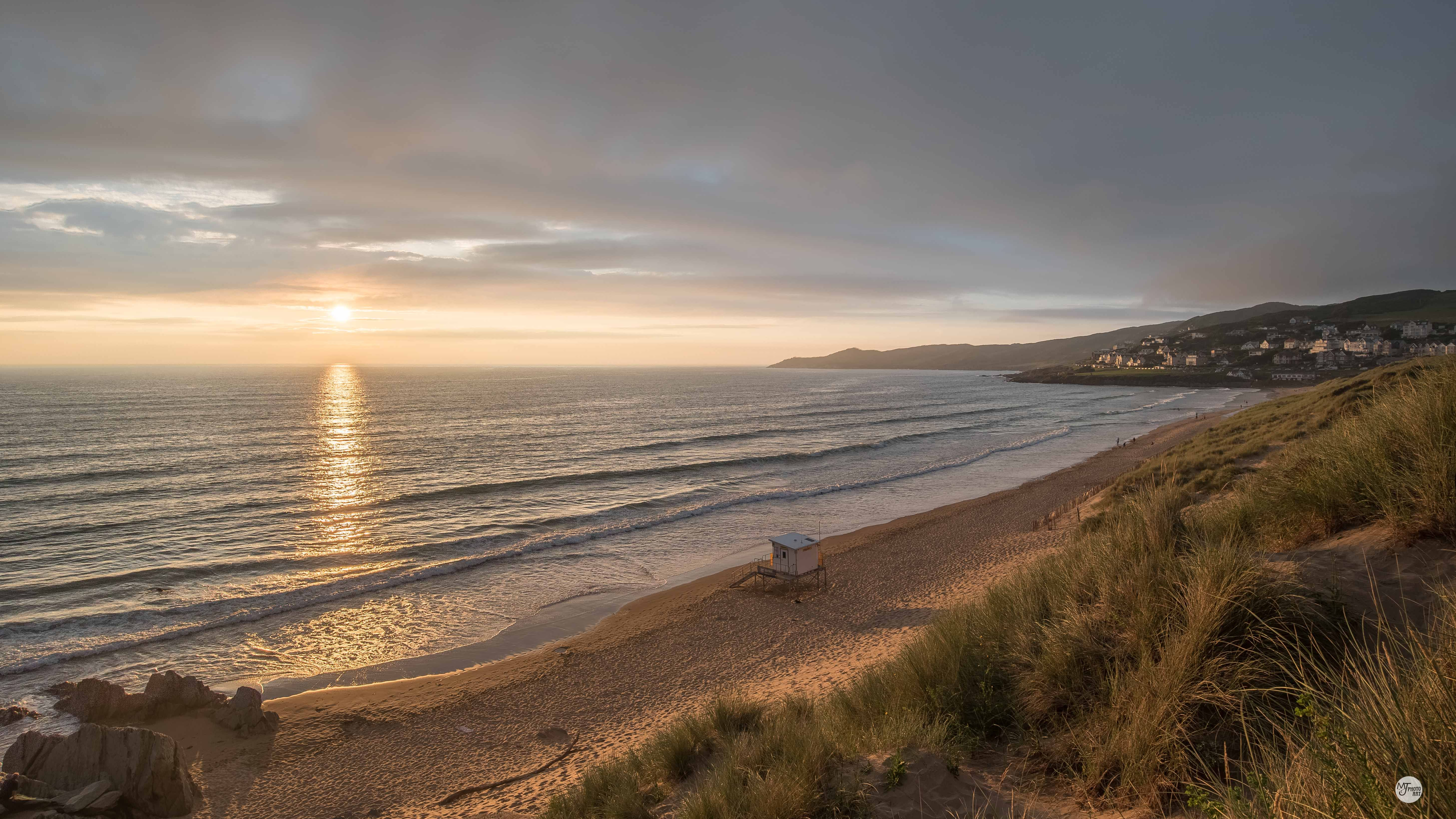 Golden Sunset over Woolacombe
