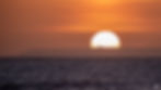 Sunset over Lundy with POWERFUL Lighthouse