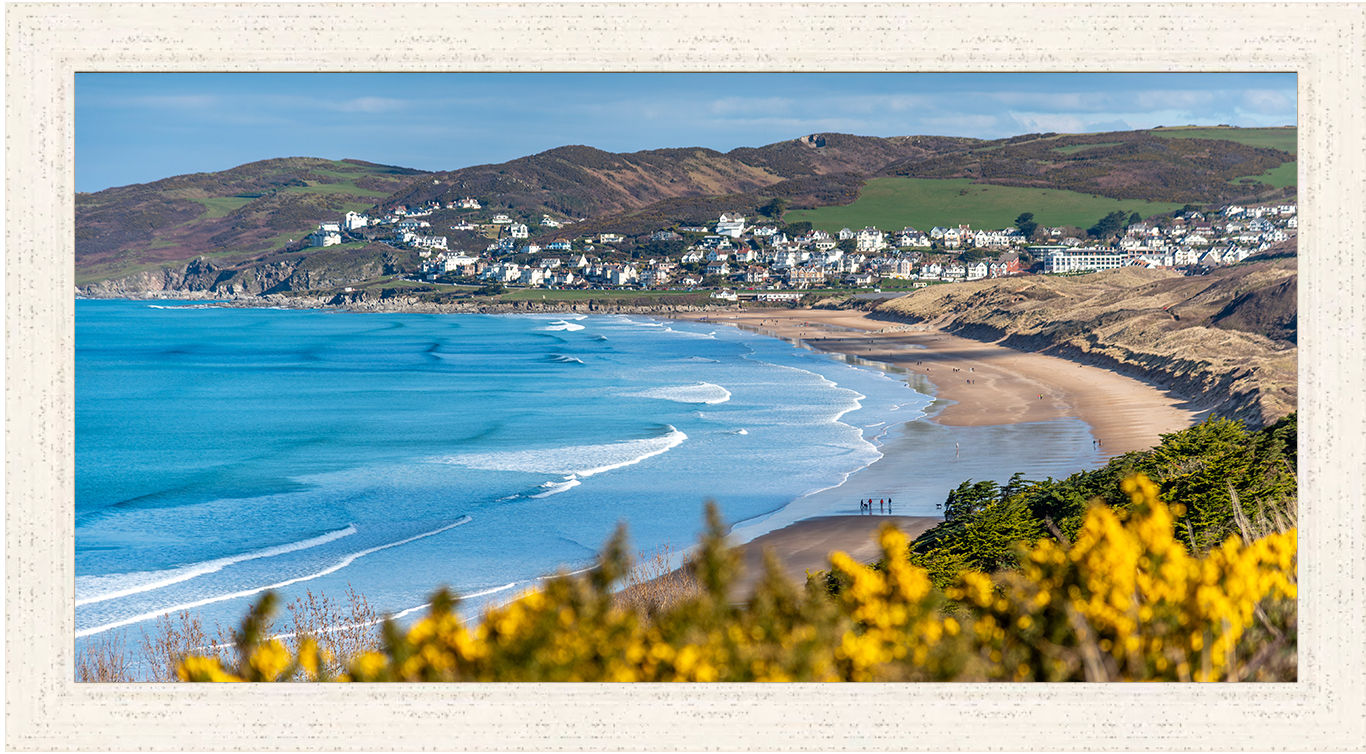 Signs of Spring - 840 x 420mm - Rustic Style Frame - Non Reflective