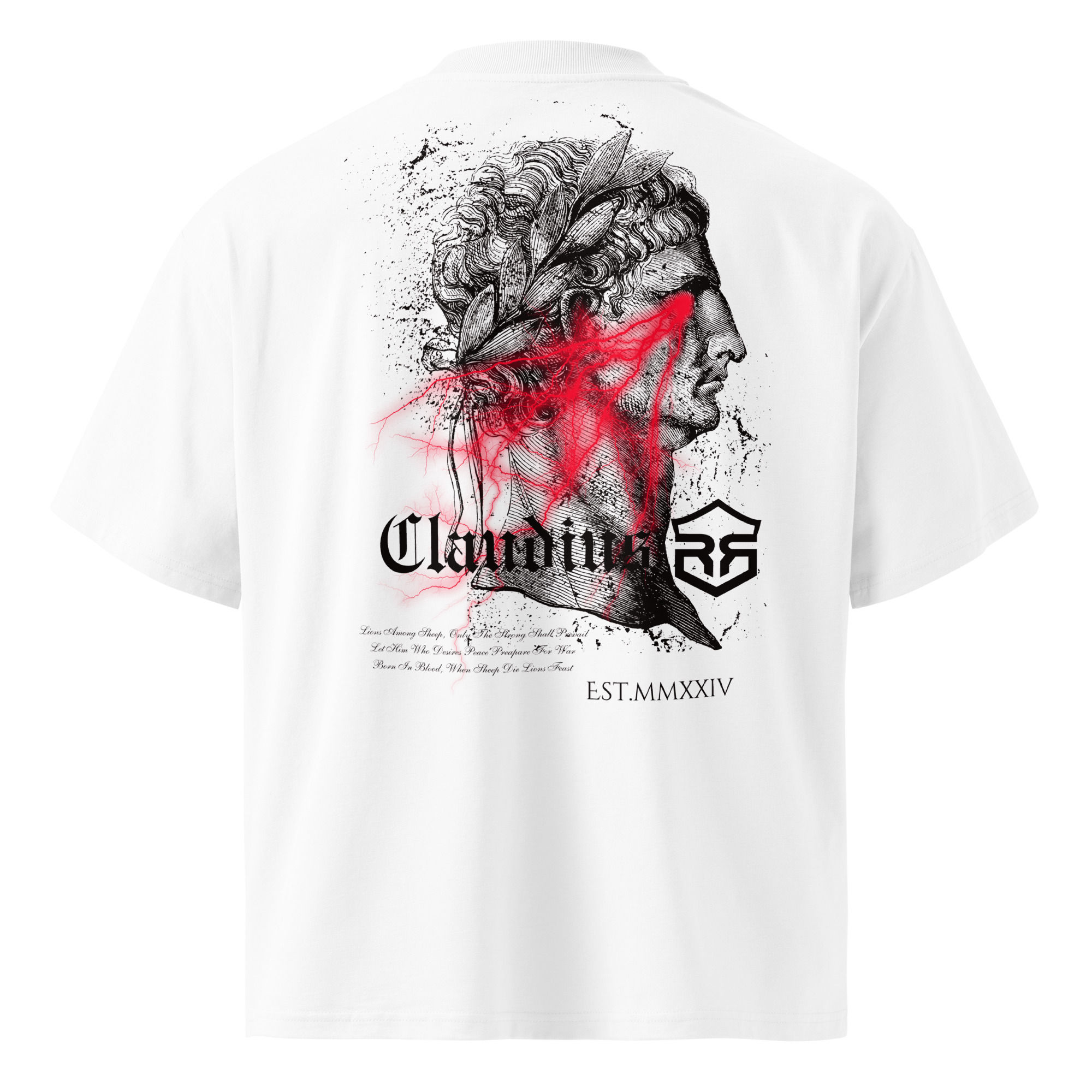 Oversized Claudius White T