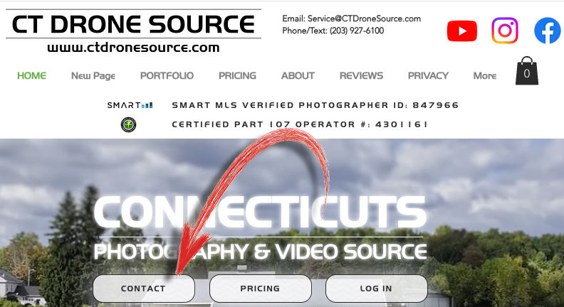Website Contact Button