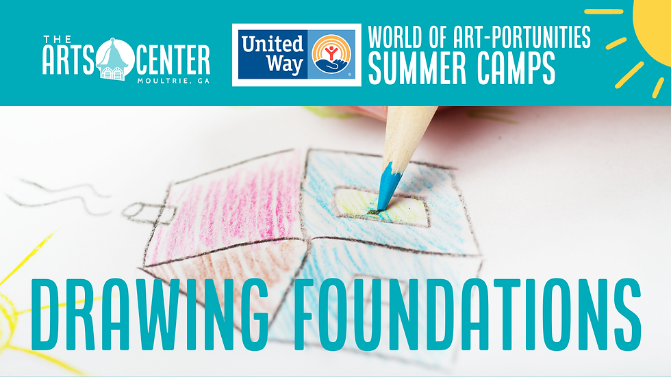 World of Art-Portunities Summer Camp #1 | Drawing Foundations