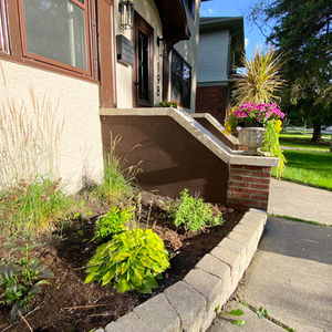 Painted stucco to upgrade your home.