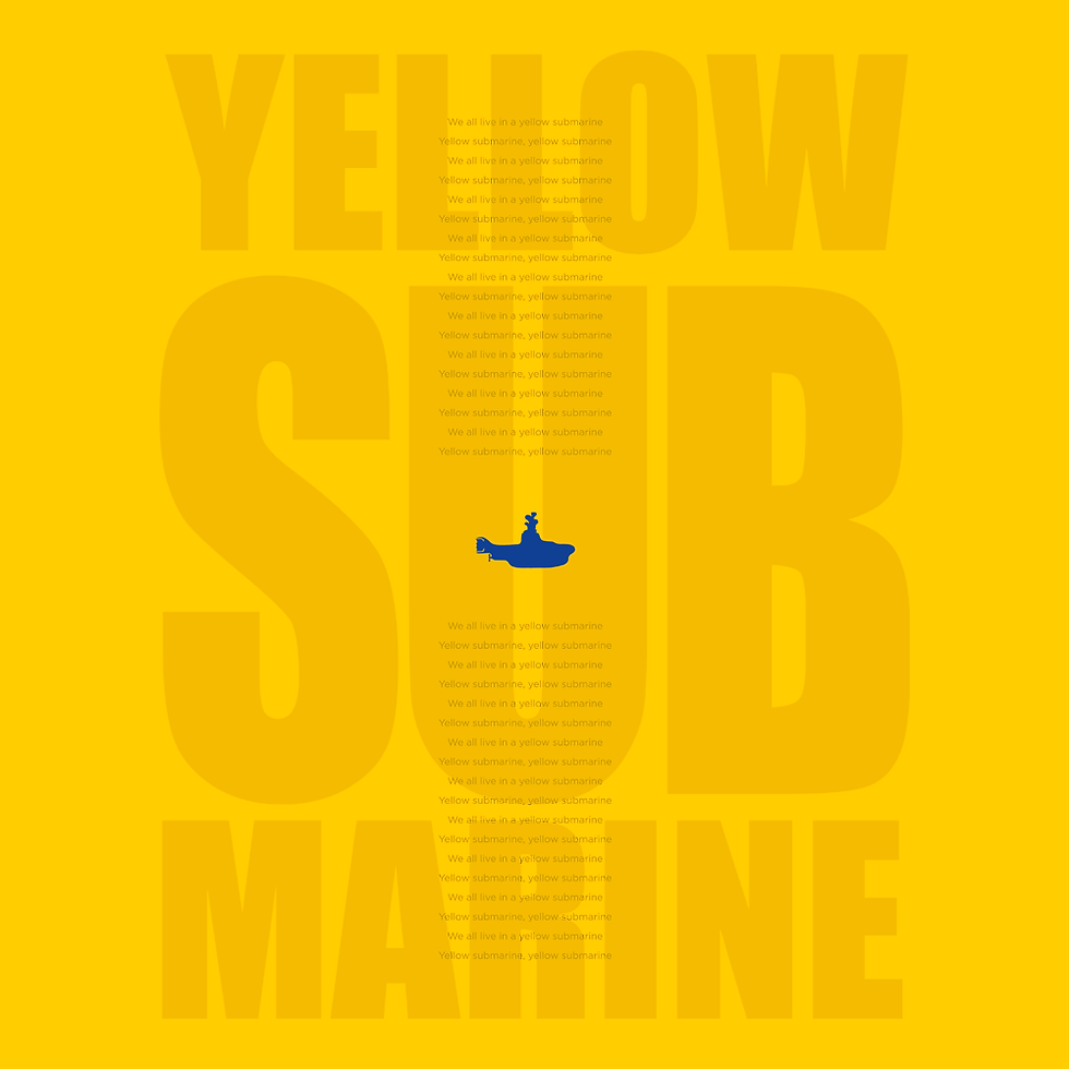 Miniatura: Camiseta Yellow Submarine