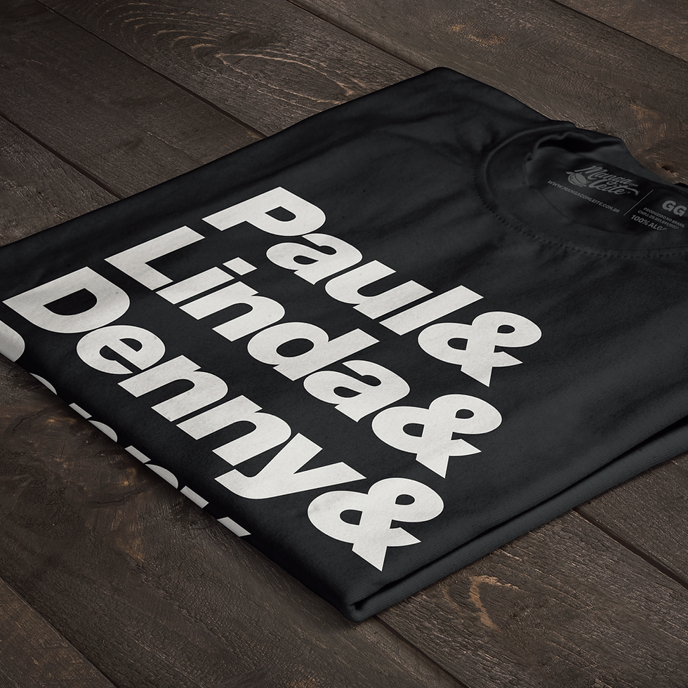 Miniatura: Camiseta Paul & Linda & Denny & Denny