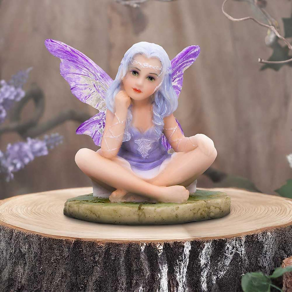 Miniatura: Lila, the Lavendar Fairy 6cm