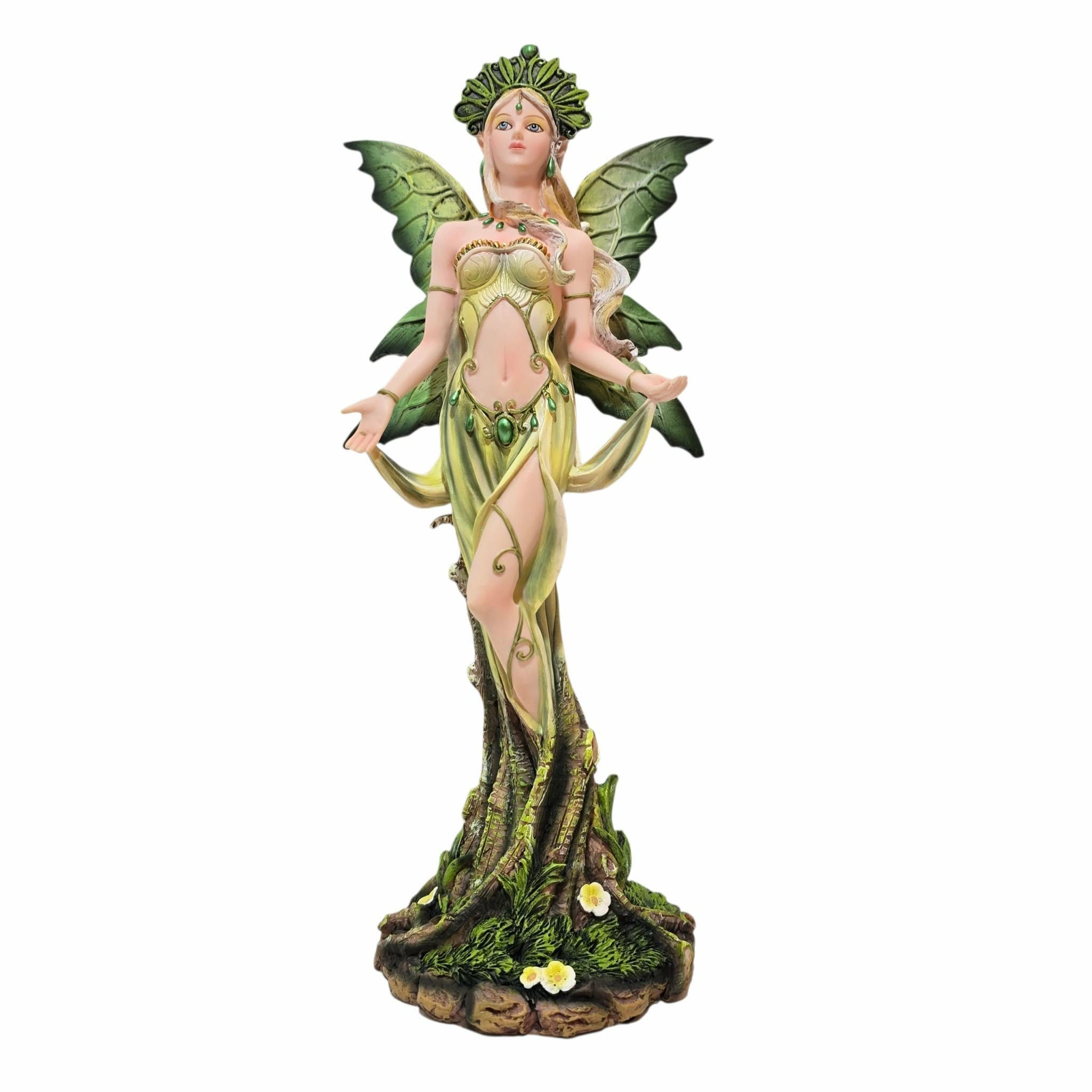 Forest Guardian vista frontale Fata del bosco da collezione Nemesis Now 26cm