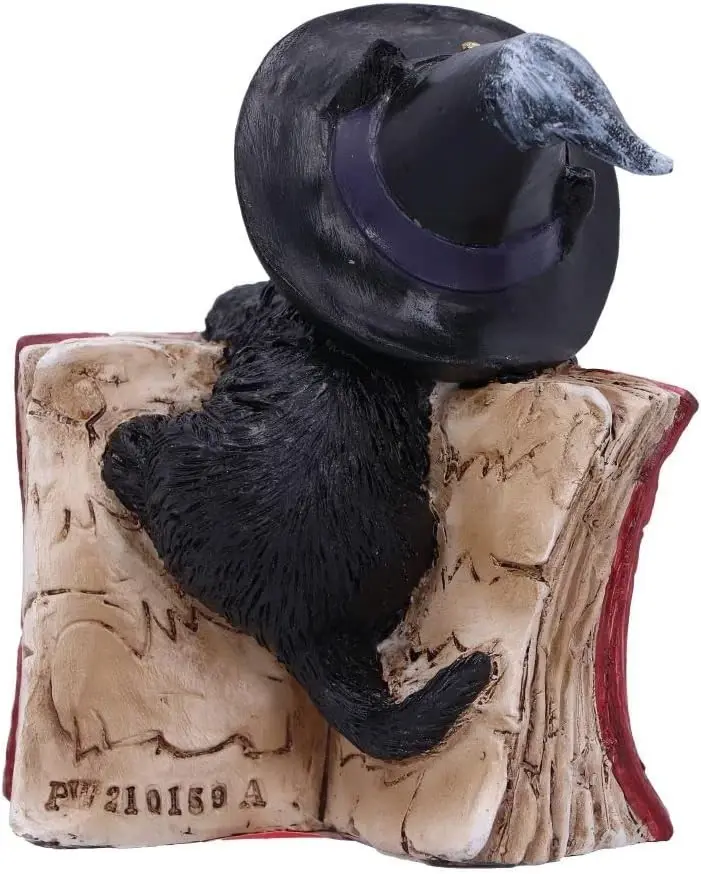 Miniatura: Kitty's Grimoire Red - Gatto con Grimorio Rosso 8cm