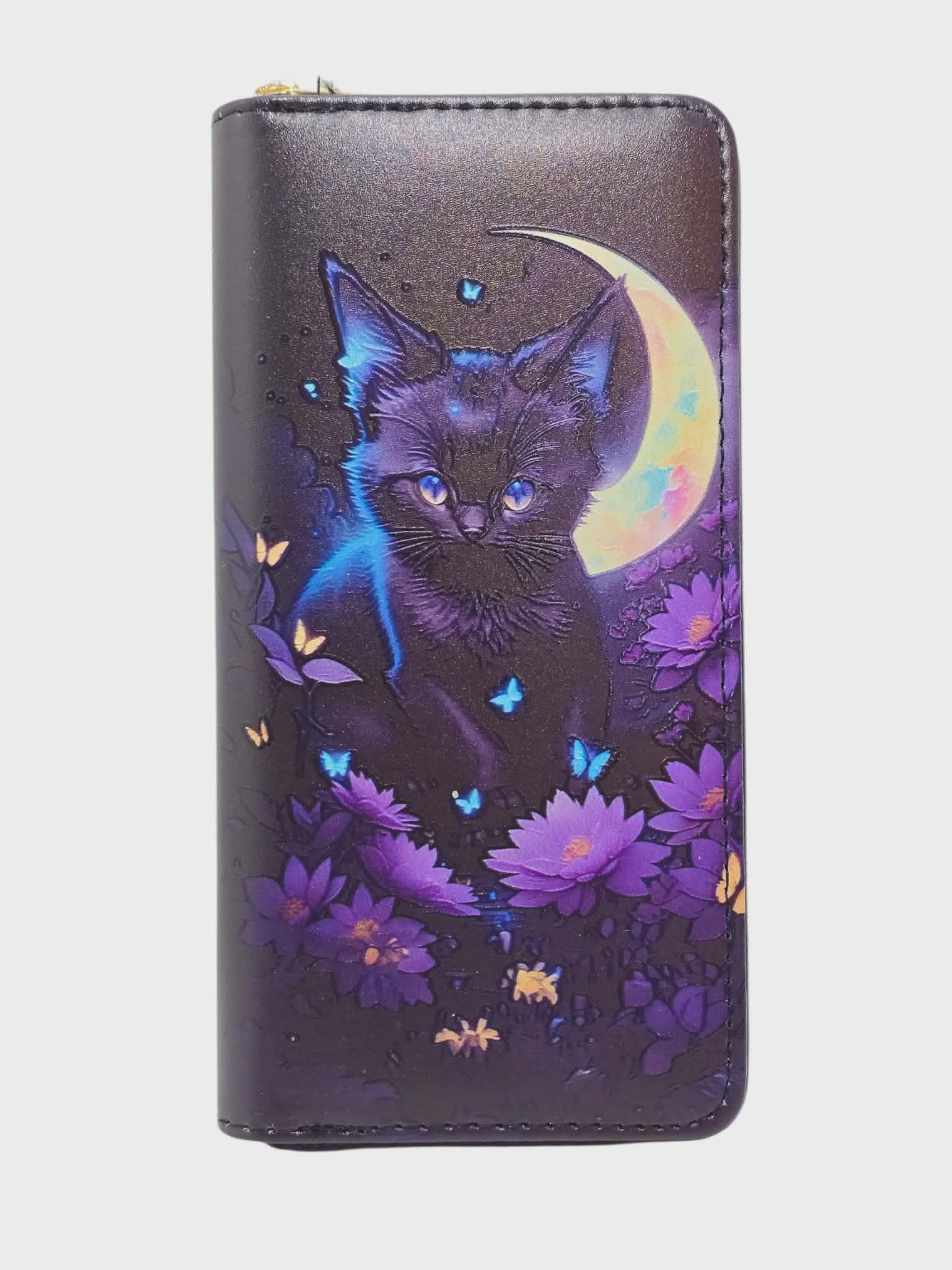 Dark Moon Kitty - Portafogli 19cm
