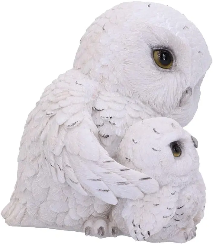 Miniatura: Feathered Guide - Gufo con Cucciolo 13cm
