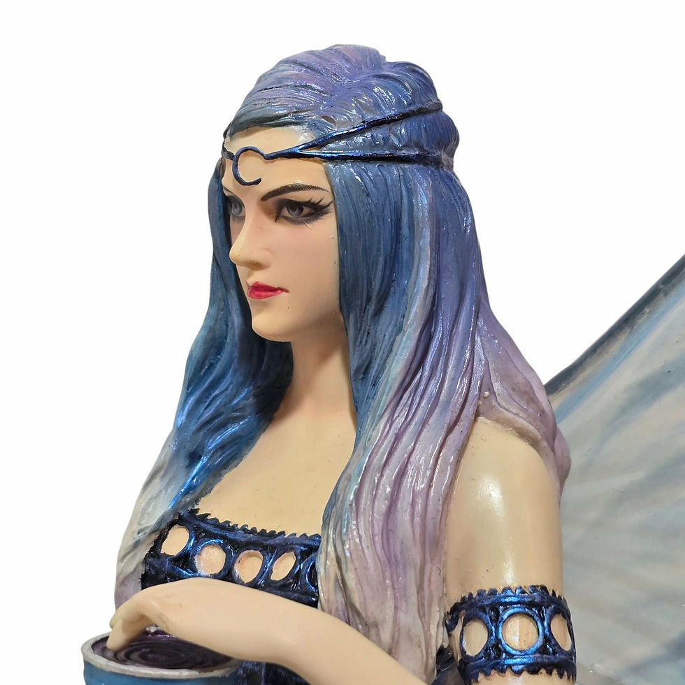 Miniatura: Enchantment vista dettaglio Fata da collezione Anne Stokes Collection by Nemesis Now 25cm