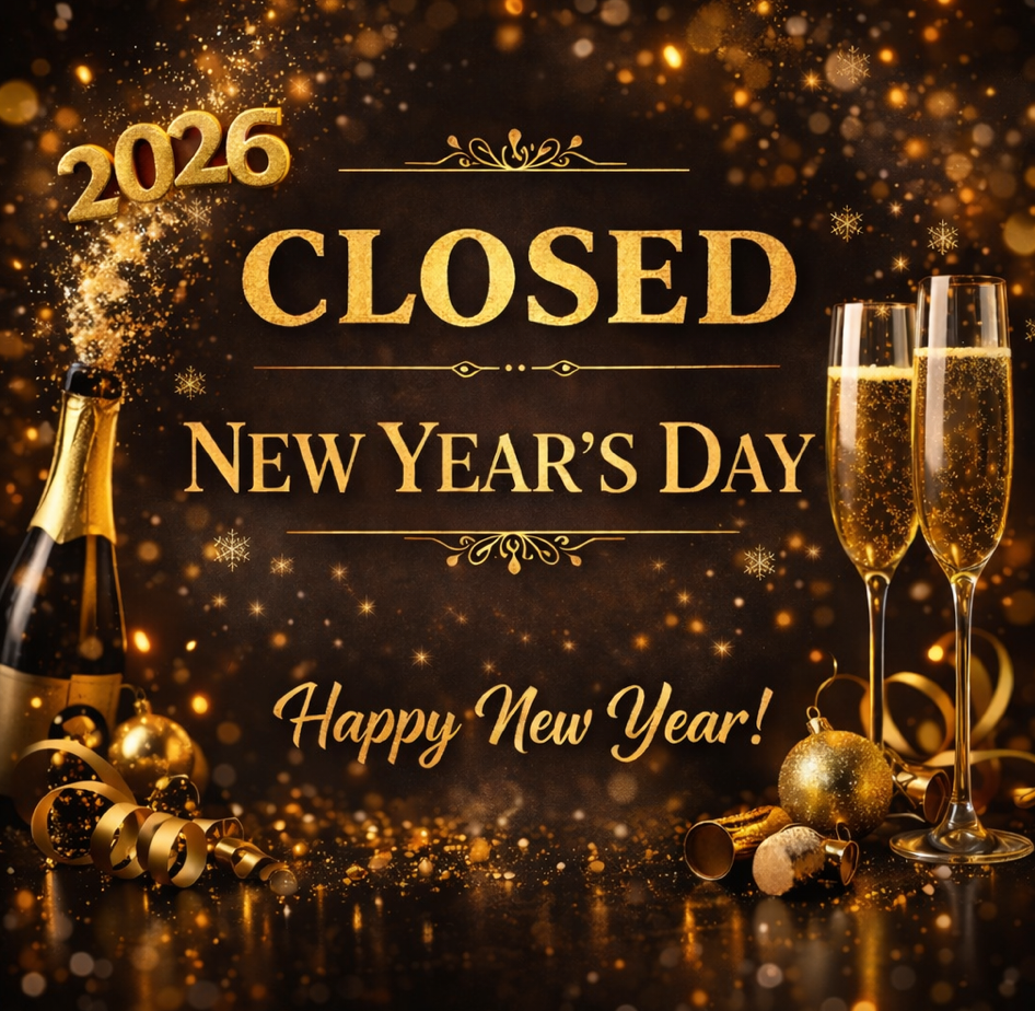 Closed New Year's Day
