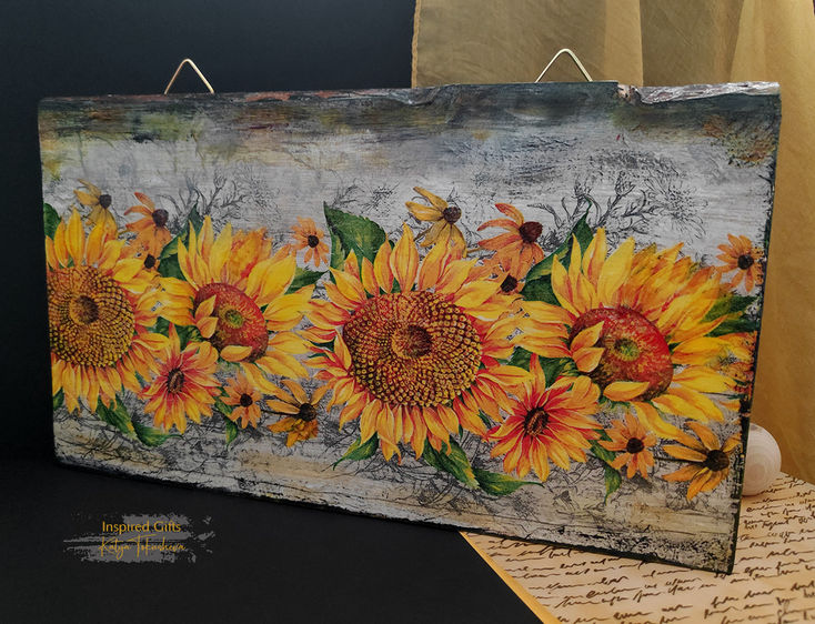 декорация със слънчогледи