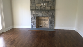 Awesome project using Early American stain color - Westport, CT