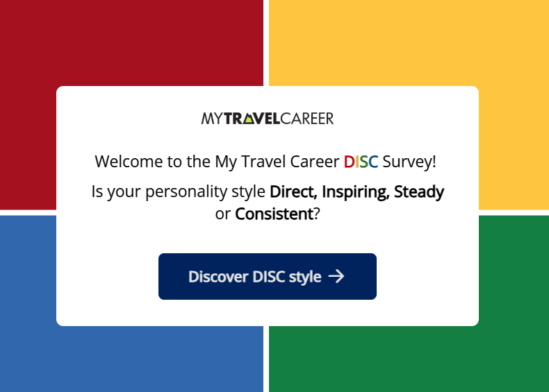 Travel & Tourism Career DISC Assessment
