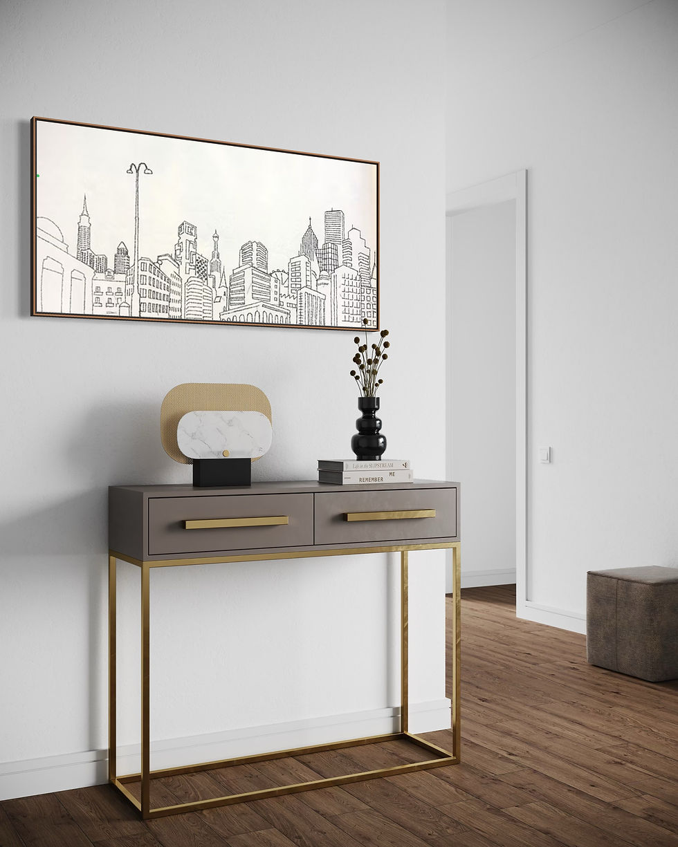 Thumbnail: sewn sketch 115/57cm - the big city