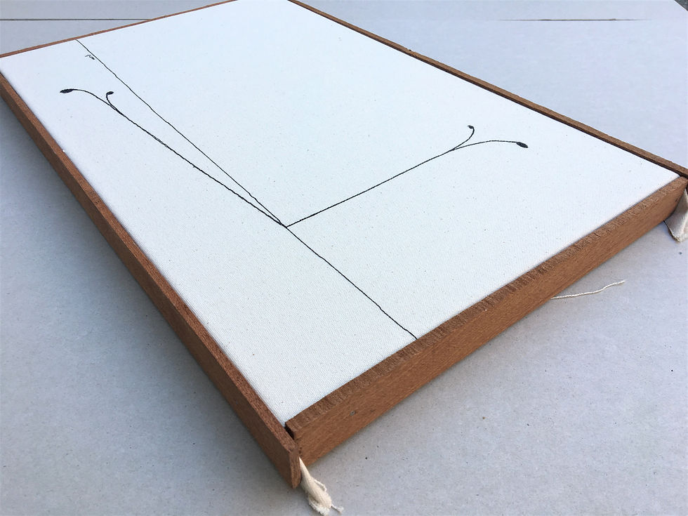 Thumbnail: sewn sketch 60/33cm - lightpost