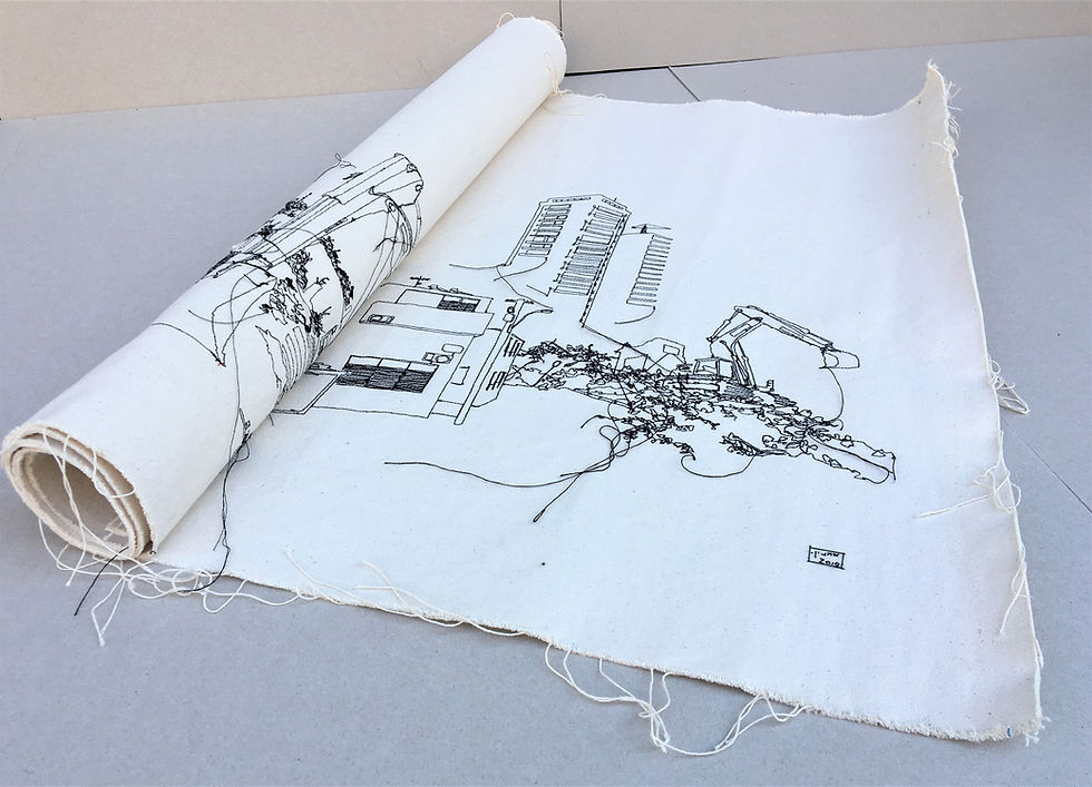 Thumbnail: sewn sketch 144/66cm