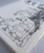Thumbnail: sewn sketch 44/33cm-  tel aviv reconstruct