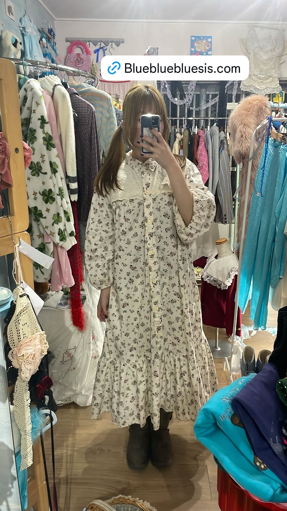 Thumbnail: creamy floral 𓂃܀ꕤ୭ lace dress