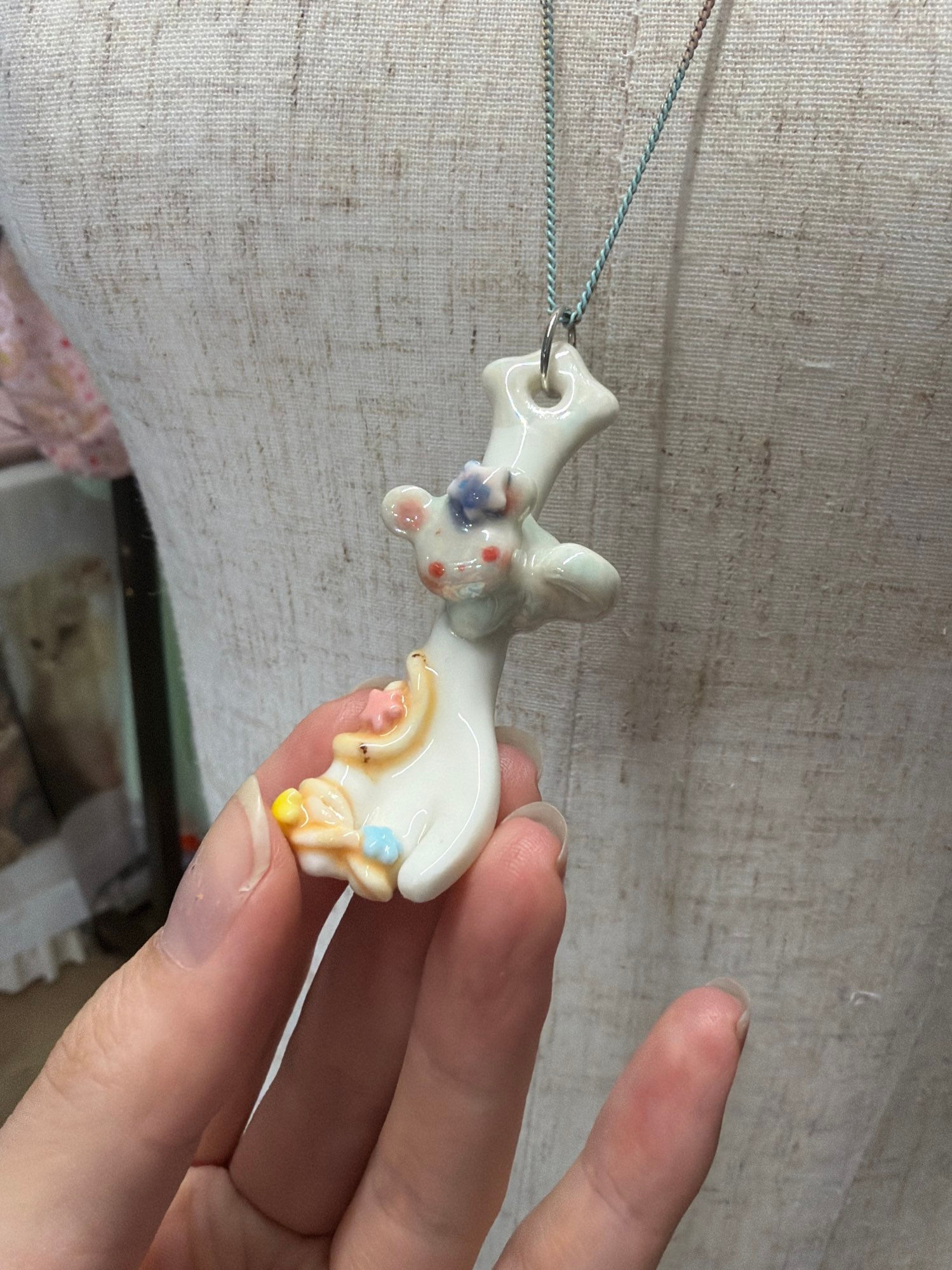 【sugarscoop】Spoon Necklace  Pasta&Star