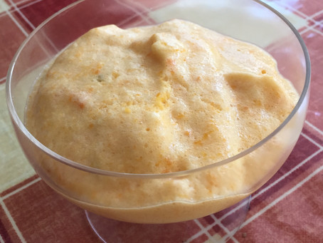 Apricot, Rosemary and Honey Mousse