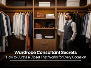 Spacious and luxurious walk-in closet with organized clothing, a tufted ottoman, and large window.