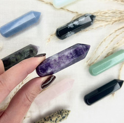 Lepidolite Wand