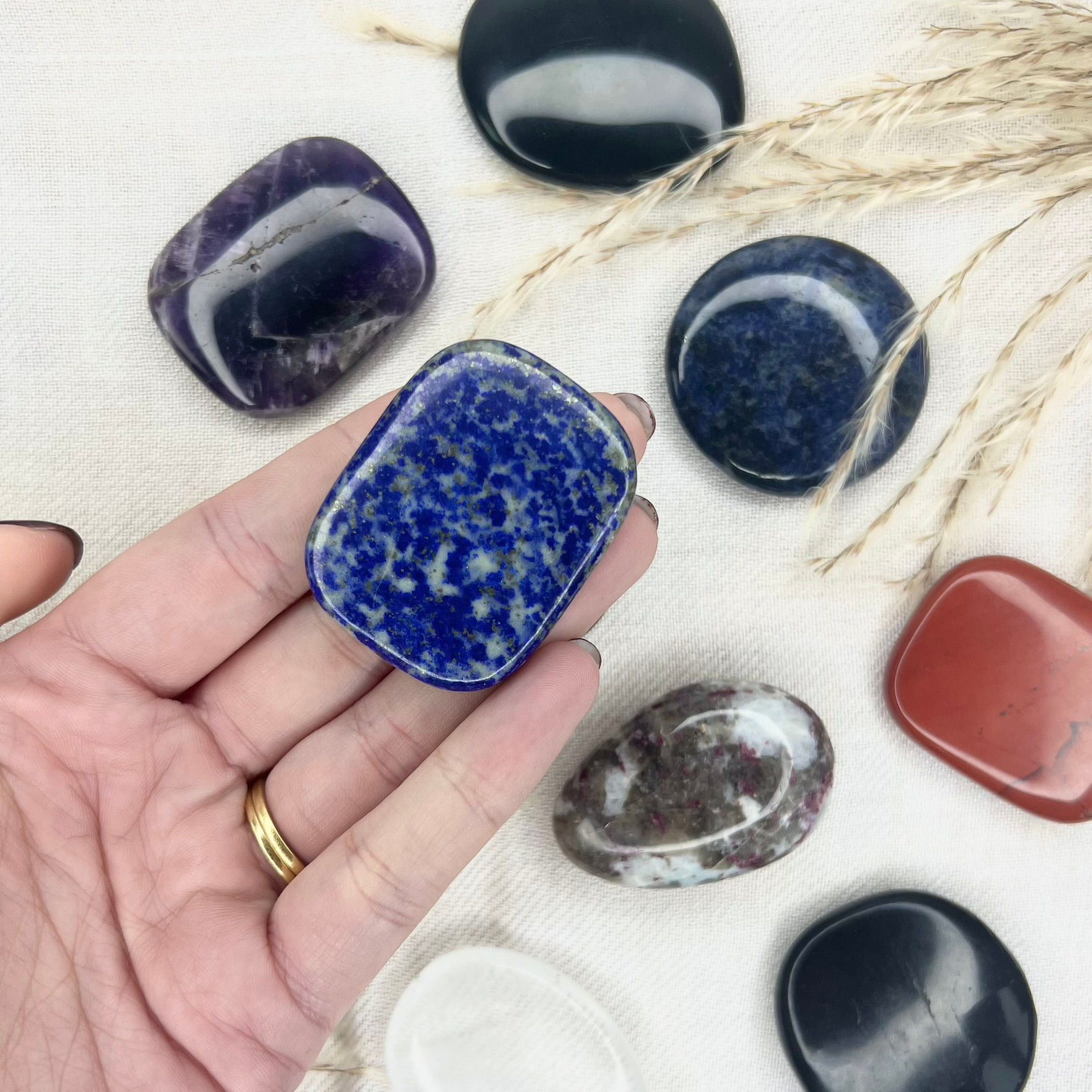 Lapis Lazuli Palmstone