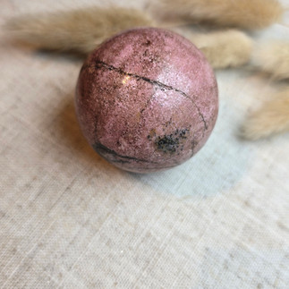 Rhodonite Sphere