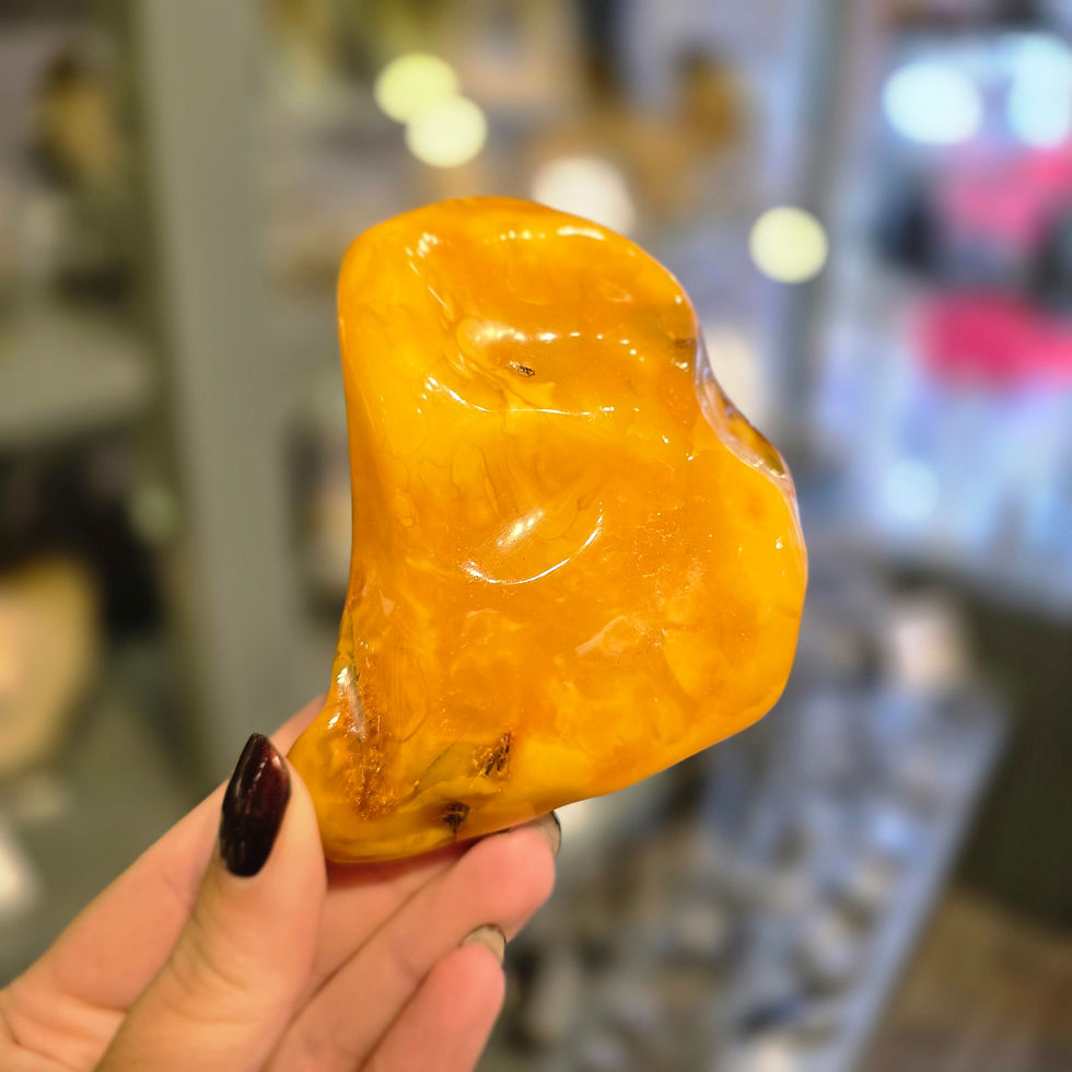 Large chunk of baltic amber