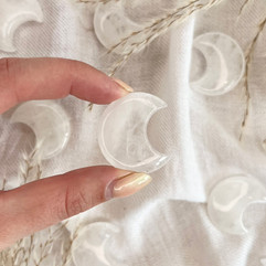 Clear Quartz Moon