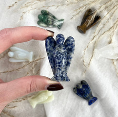 Sodalite angel