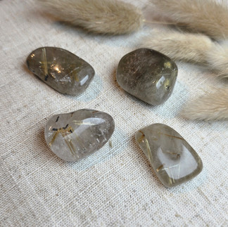 Rutile Quartz Tumble
