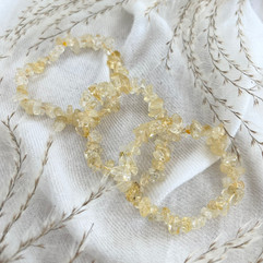 Citrine Chip Bracelet