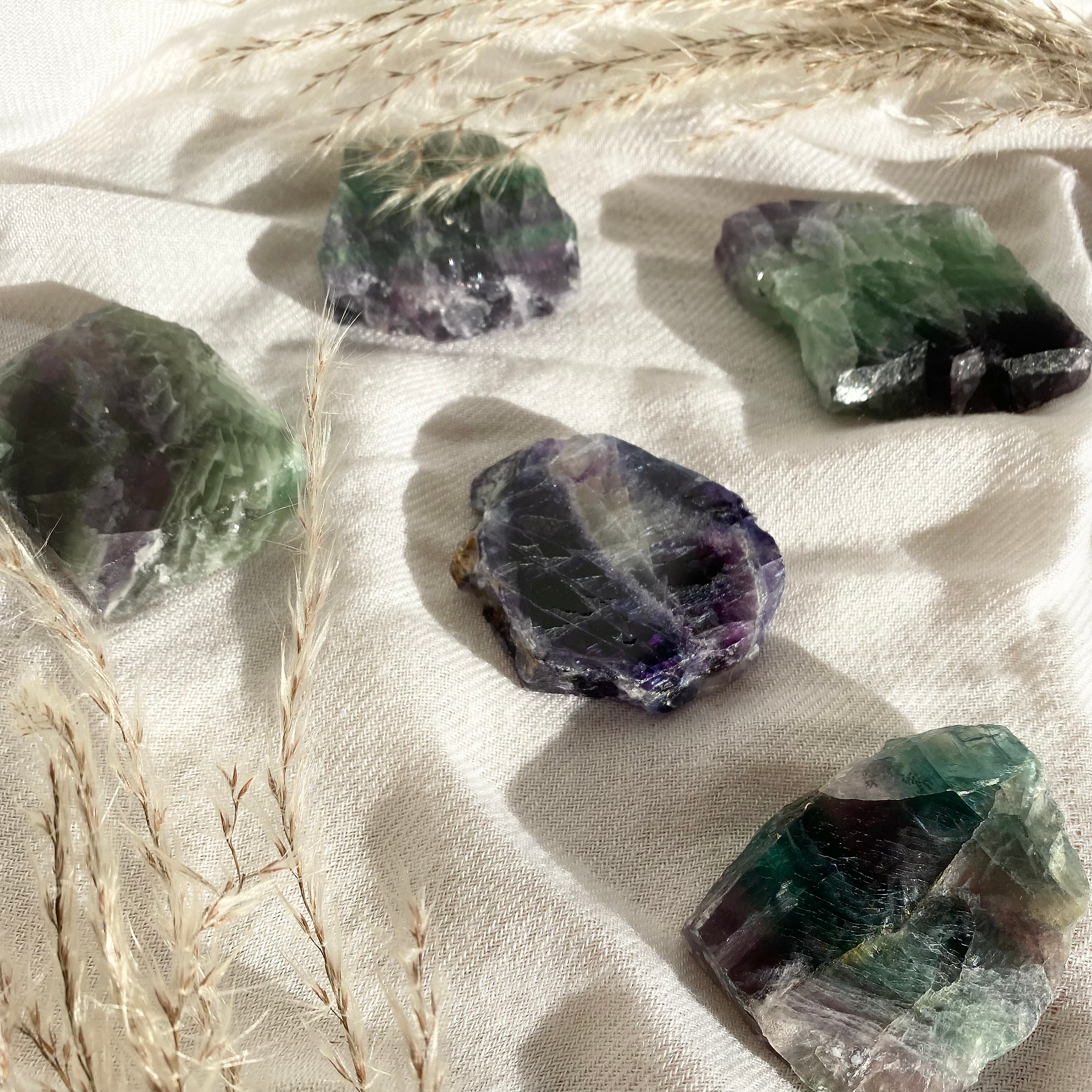 Fluorite slice