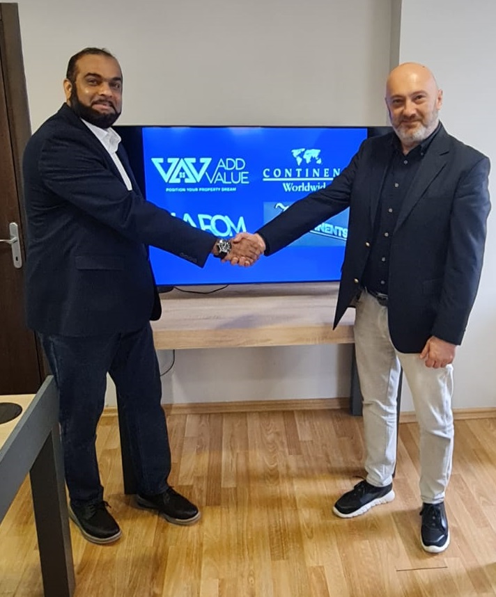 MOU between V Add Value and Continent Worldwide Hotels to Revitalize the Standard of Hospitality in Pakistan