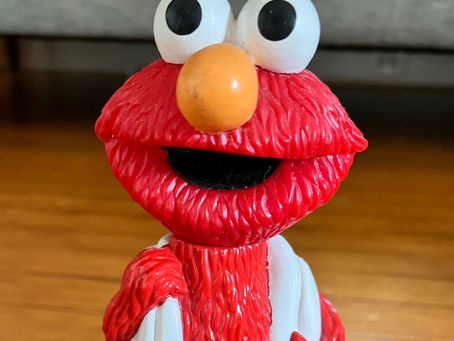 Vintage collectible Elmo toy