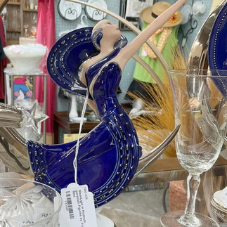 Art Deco glass dancer