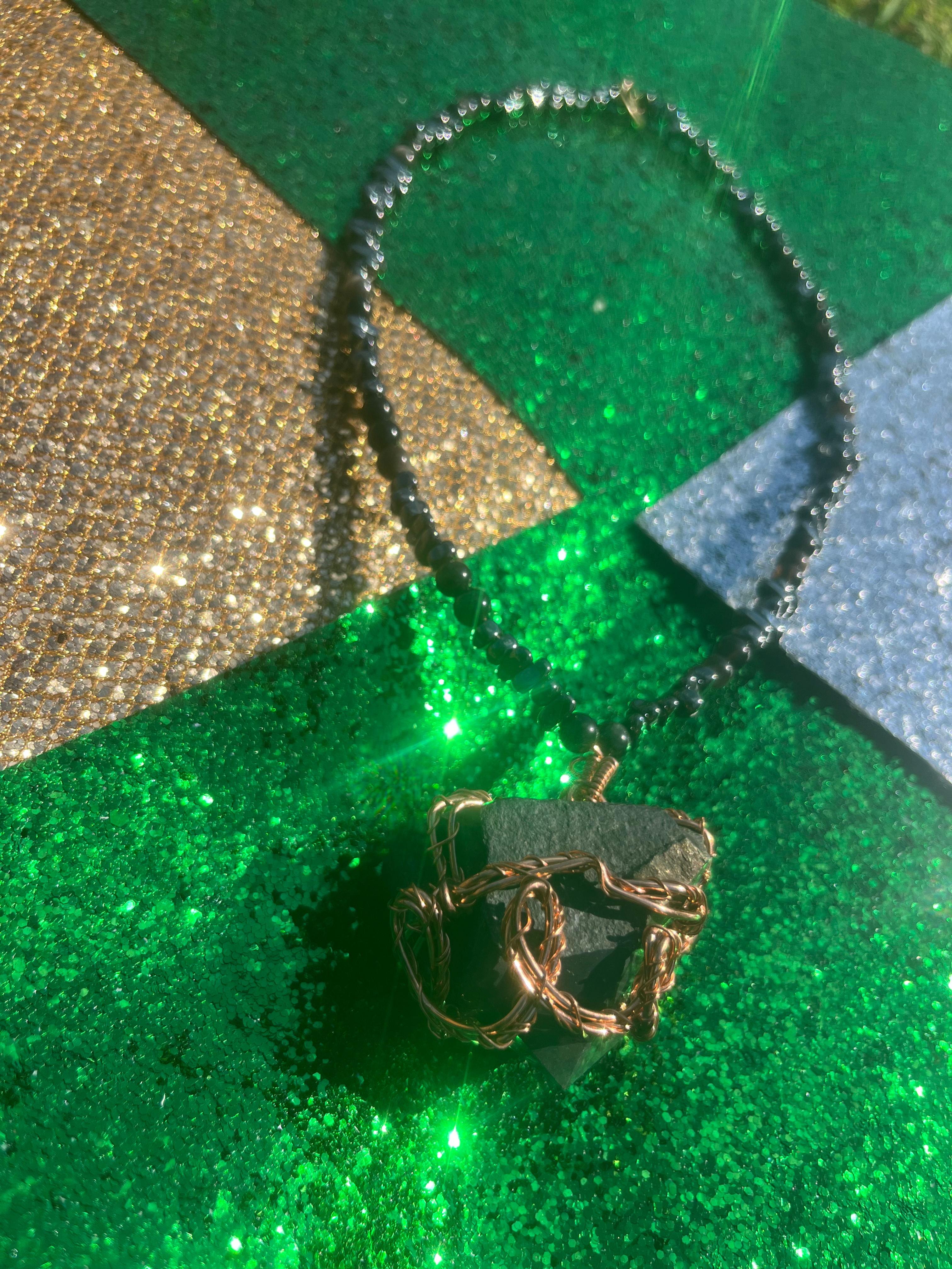 Pyrite and Hematite Healing