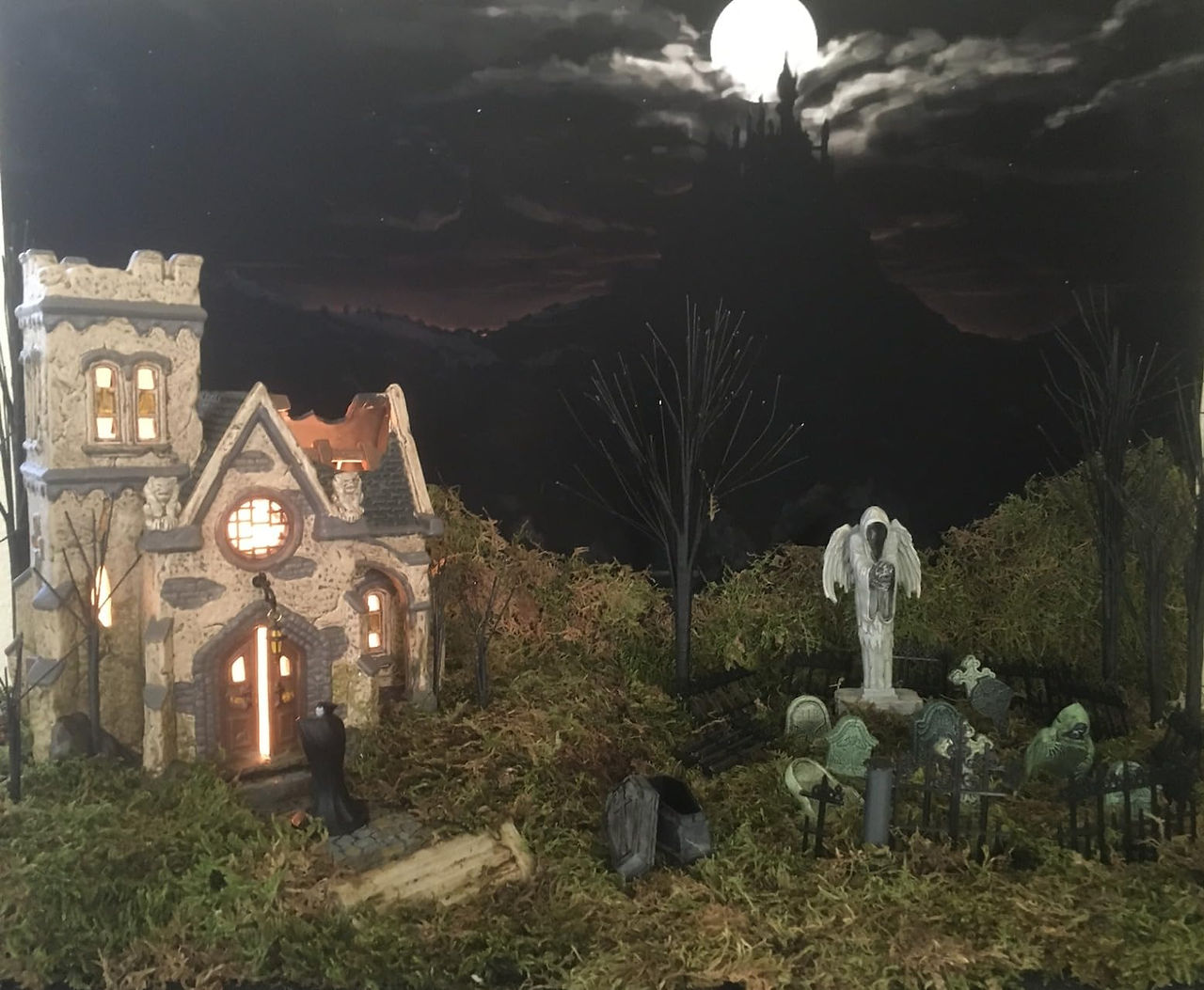 Spooky Lemax Village